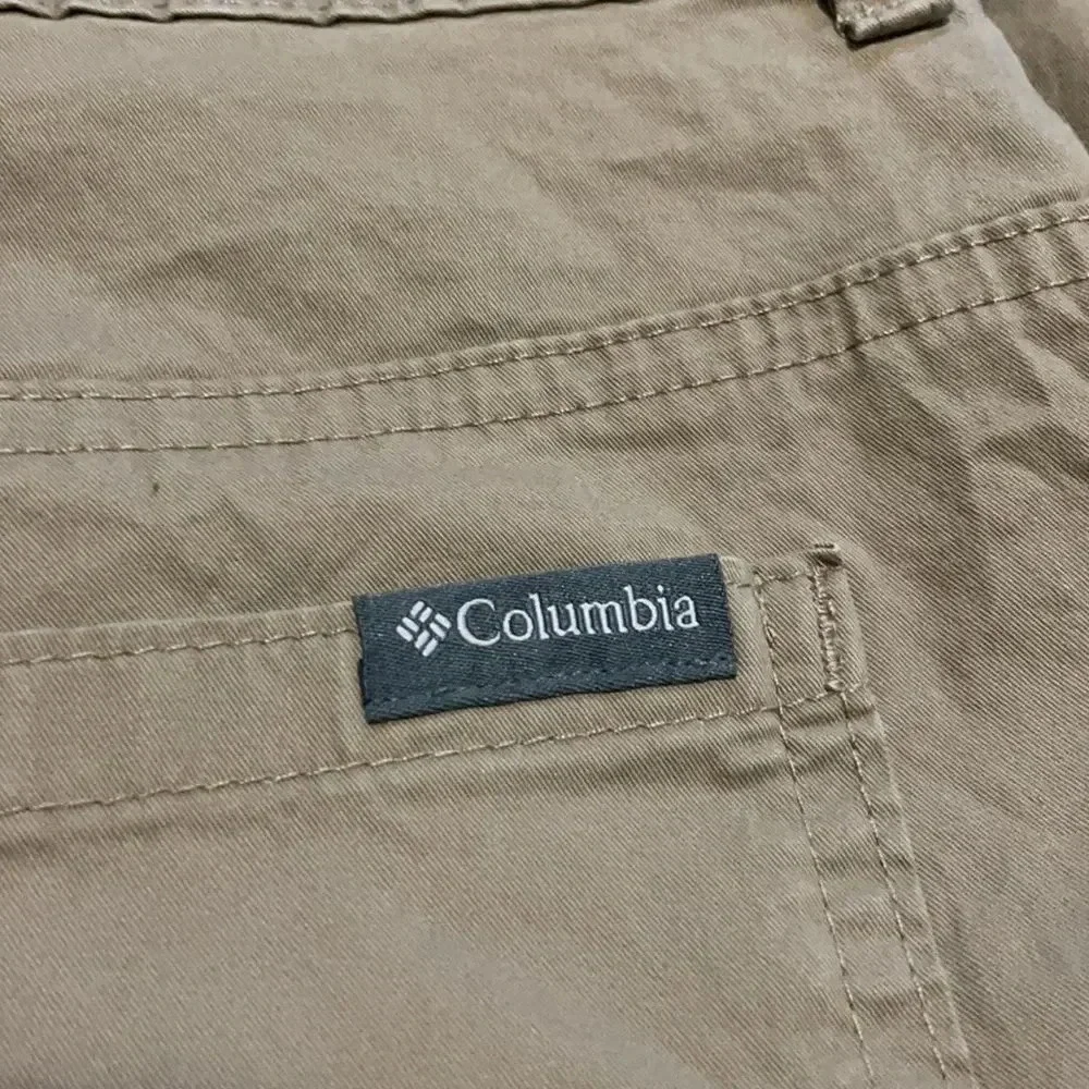 Columbia regular fit hiking pants, tan. Men’s size 36 X 30